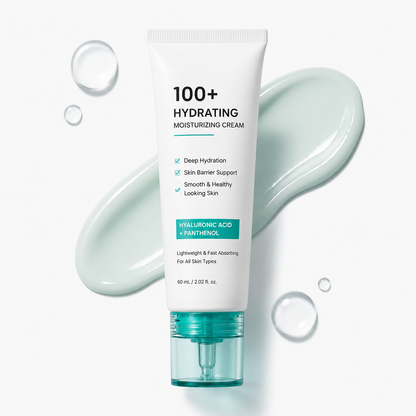 Hydrating Moisturizing Cream with Hyaluronic Acid & Panthenol – Daily Skin Barrier Care