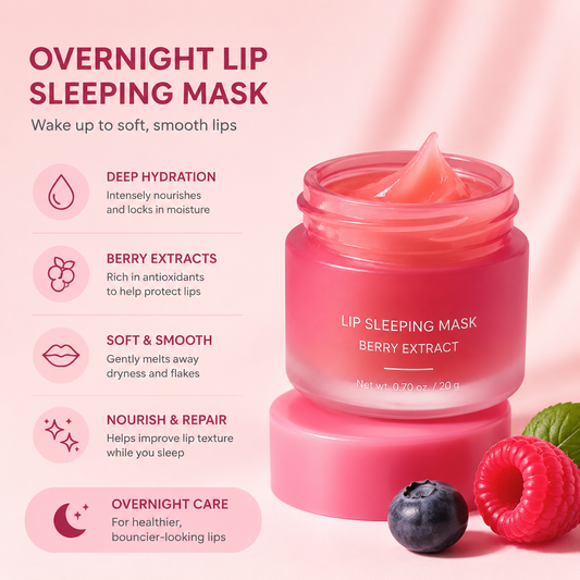 Hydrating Lip Mask – Gentle Overnight Lip Care