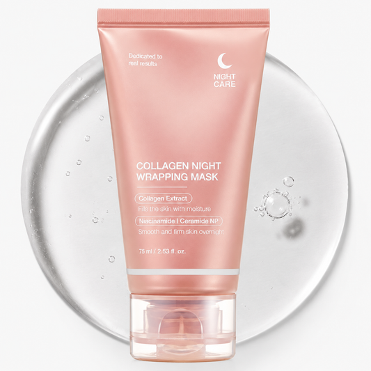 Collagen & Niacinamide Overnight Wrapping Mask – Hydrating Sleep Care for Smooth, Radiant Skin