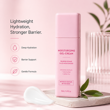 Moisturizing Gel Cream with Niacinamide & Ceramide – Daily Hydration & Skin Barrier Care