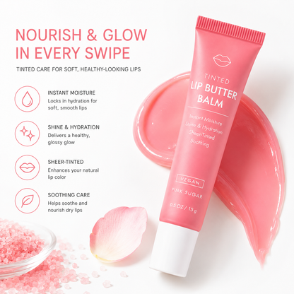 Moisturizing Tinted Lip Balm – Soft Shine Daily Lip Care