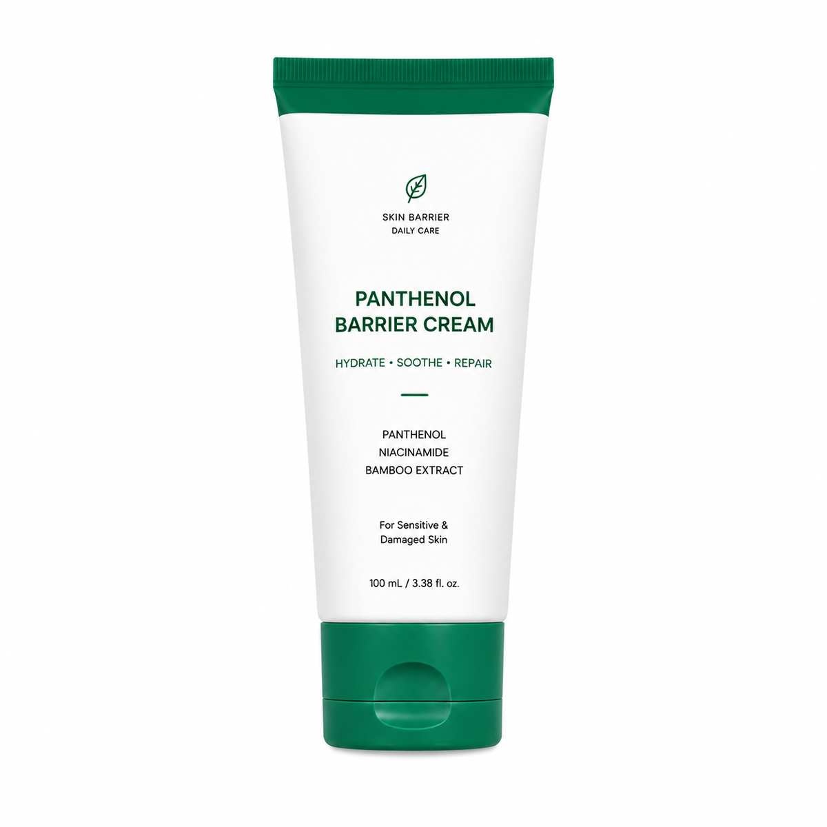 10% Panthenol Barrier Repair Cream – Daily Hydrating Moisturizer for Sensitive & Dry Skin