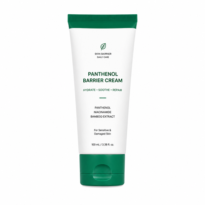 10% Panthenol Barrier Repair Cream – Daily Hydrating Moisturizer for Sensitive & Dry Skin